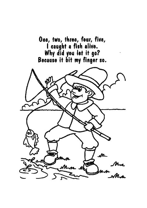 mother goose nursery rhymes coloring pages  getcoloringscom