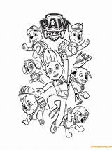 Paw Patrol Ryder Pages Dogs Coloring Color Online sketch template