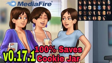 summertime saga v0 17 1 complete save files with 100 unlocked cookie jar mega mediafire youtube