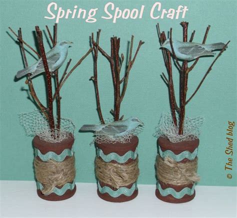 spring spool craft tutorial crafts spool crafts craft tutorial