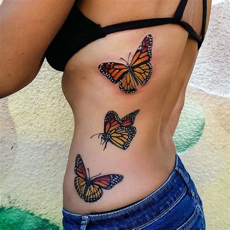 monarch butterflies tattoo by adam sky rose gold s tattoo san