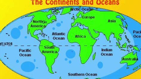 grade continents  oceans continents  oceans social