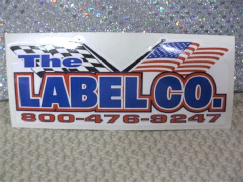 sell racing car sticker  label company  hartford wisconsin united states