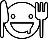 Hungry Clipart Face Coloring Icon Transparent  Svg Clip Pluspng Pinclipart Onlinewebfonts Webstockreview Categories Featured Related sketch template