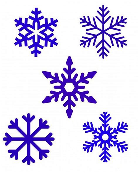 vlocky snowflake template simple snowflake snow flakes diy