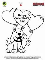 Coloring Pages Clifford Puppy Kids Days Pbs Valentine Printable Valentines Color Sheets Dogs Animal Printables Books Getdrawings Puppys Getcolorings Choose sketch template