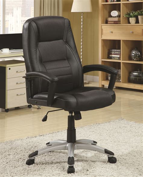 coaster office chairs executive office chair  adjustable seat height  furniture