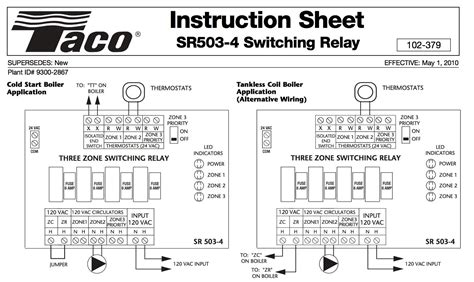 taco zone valve wiring diagram cadicians blog
