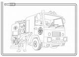 Brandweerwagen Brandweerman Bord Kiezen sketch template