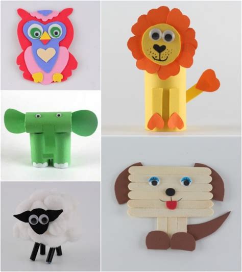 fun  easy   animal crafts  kids   ages