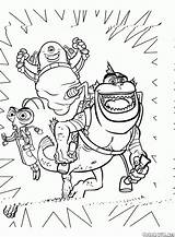 Coloring Packs Rocket Monsters Aliens Vs Becoming Ginormica Smaller Pages sketch template