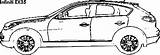 Ex35 Infiniti Edge Ford Vs Compare Dimensions sketch template
