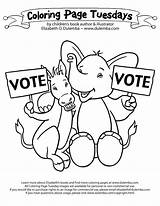 Coloring Election Pages Vote Nate Constitution Big Kids Congress Tuesday Color Preschool Getcolorings Printable College Dulemba Hard Popular Related Posts sketch template