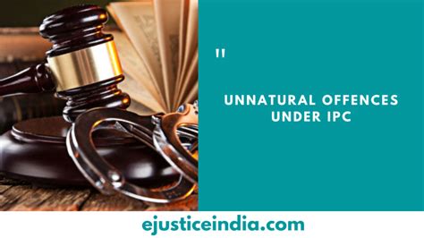 unnatural offences under ipc e justice india