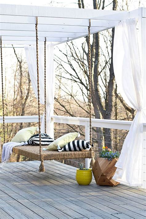 21 Best Diy Porch Swing Bed Ideas And Designs For 2020