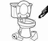 Toilet Vector Illustration Clipart Broken Cartoon Graphics Bowl Drawing Clip Sign Order Vectors Search Clipground Choose Board sketch template