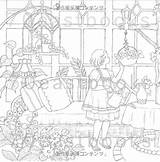 Ida Chiaki Longing Colouring sketch template