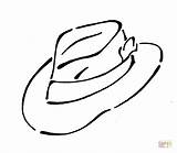 Hat Coloring Pages Hats Printable Cat Cowboy Clipart Firefighter Paper Printables Color Clipartbest Feathers Peacock Clothes sketch template