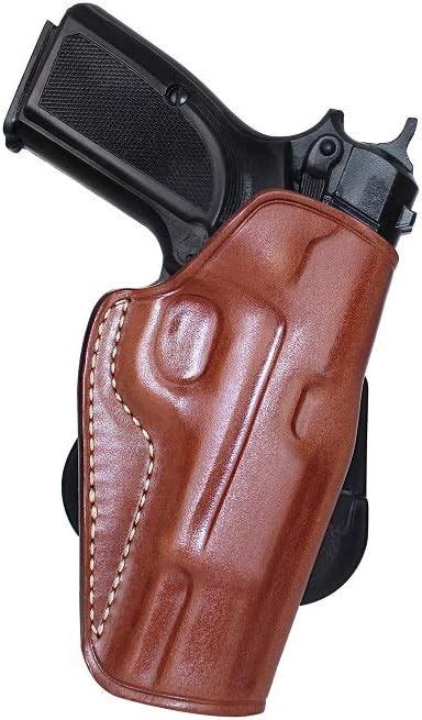 masc holster masc leather paddle holster fits browning  power mk mm  bbl  hand