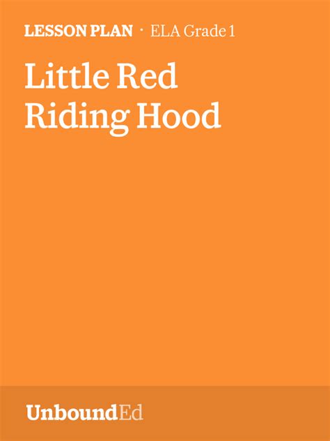 ela   red riding hood