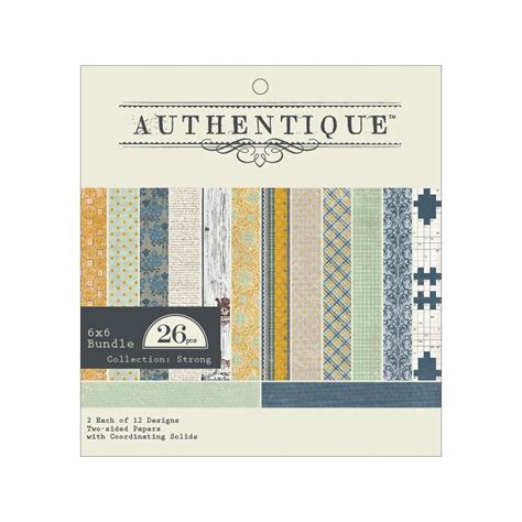 authentique strong collection  paper pad