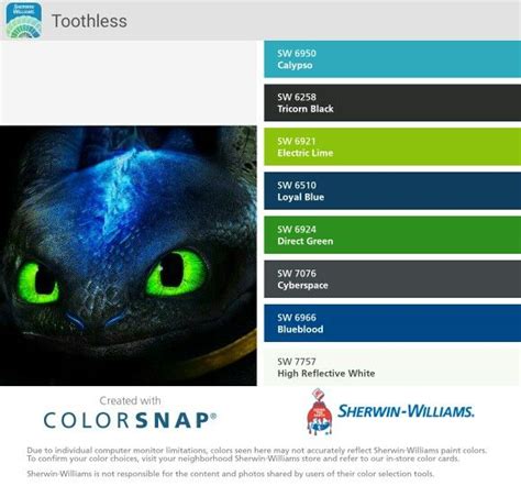 toothless colors
