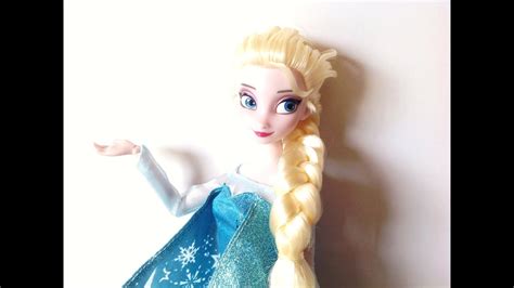 disney store classic doll collection frozen elsa 2013 review youtube