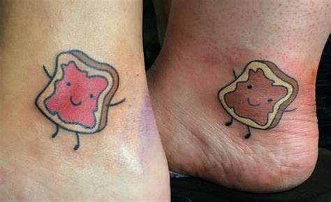 Peanut Butter Jelly You Your Bff Super Cute Tattoo