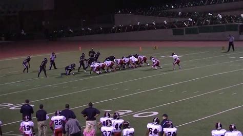 drew lyell of american high school fremont ca vs mission october 18 2013 youtube