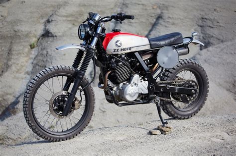 honda dominator scrambler  zzmoto bikebound