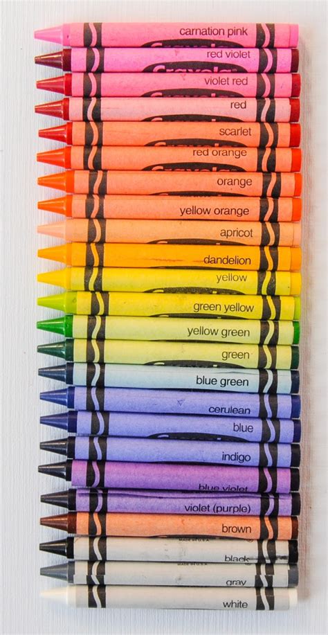count crayola crayons whats   box jennys crayon collection
