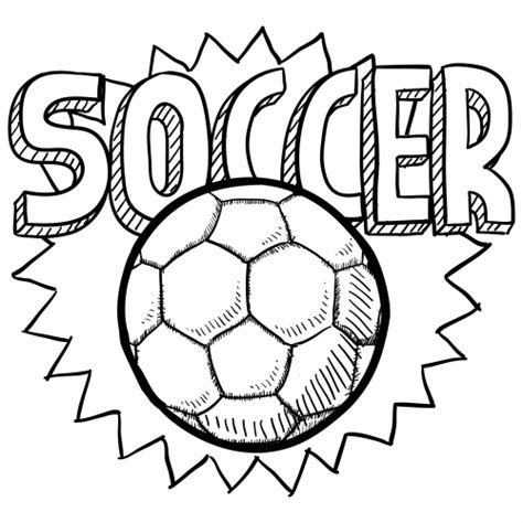 soccer ball coloring page  kids kidspressmagazinecom