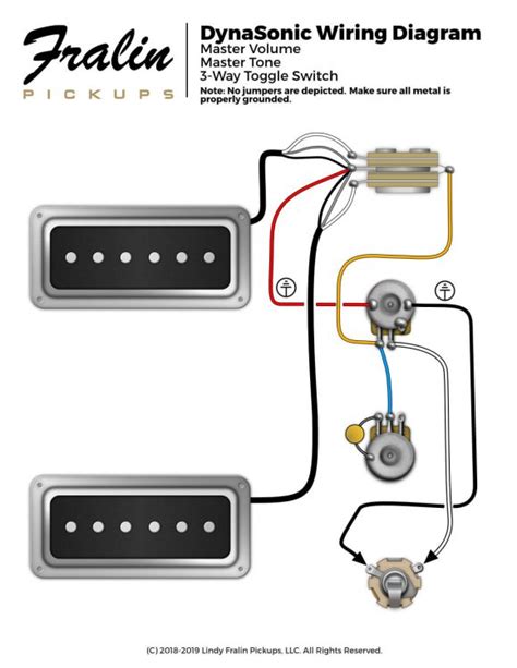 dynasonic wiring diagram fralin pickups