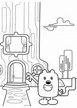 Wow Wubbzy Coloring sketch template