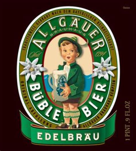 allgauer buble bier bottle  beer syndicate