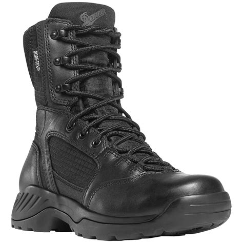 womens  danner kinetic gtx uniform boots black  combat tactical boots
