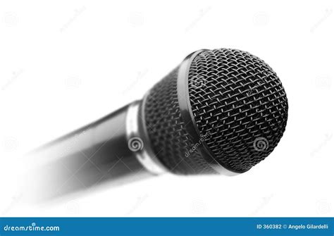 black microphone stock photo image  studio news mike