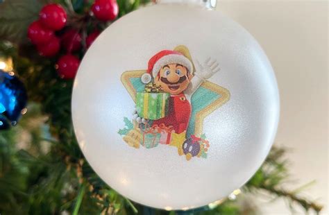 nintendo adds mario ornament holiday cards  north america