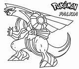 Coloring Pokemon Legendary Pages Palkia Dragon Clipart Print Library sketch template