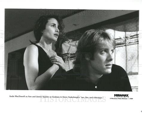 Andie Macdowell Actress James Spader Actor Sex Lies Videotape 1989