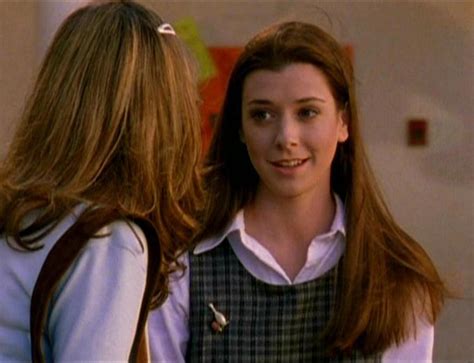 here s the actress who originally played alyson hannigan s role on buffy hellogiggles