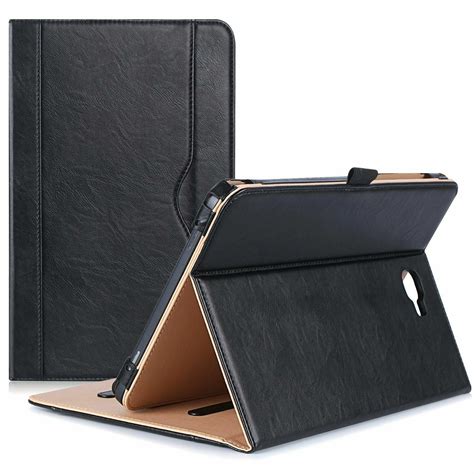 best real genuine leather case smart cover for samsung tab a 10 1 sm