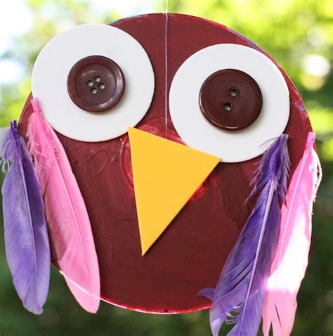 fall crafts  owls  kids