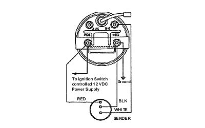 wiring diagram  vdo speedometer