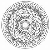 Coloring Mandala Pages Choose Board Color sketch template