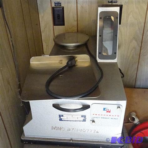 shadowgraph exact weight scale  kilo capaci   auctions minneapolis machinist  race