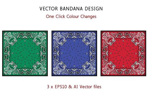 bandana print template print templates graphic patterns bandana design
