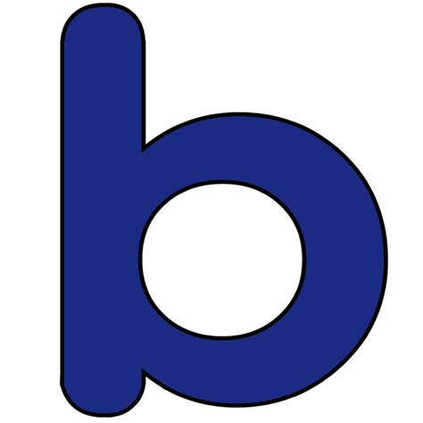letter b colorïng pages lower case alphabet letter b the letter b