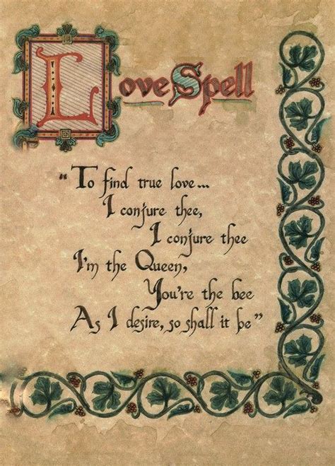love spells love spell to find true love i conjure thee i conjure thee i m the wicca