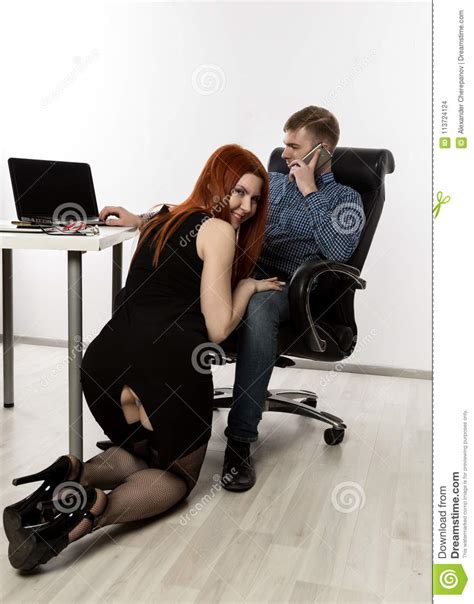 secretary flirting with boss in the workplace sexual
